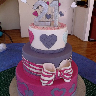 21St Birthday Cake