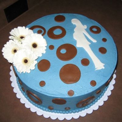 Baby Boy Shower Cake