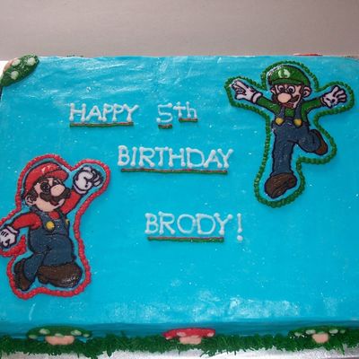 Mario Bro's Cake