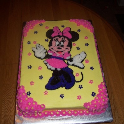 Minnie Mouse Birthday Cake
