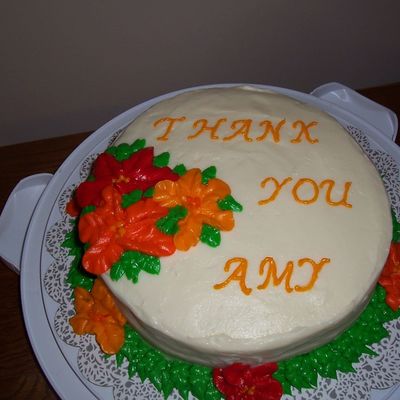 Hawiian Themed Party Cake