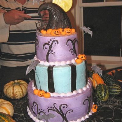 Nightmare Before Xmas Cake