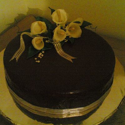 Chocolate Covered Wedding Cake