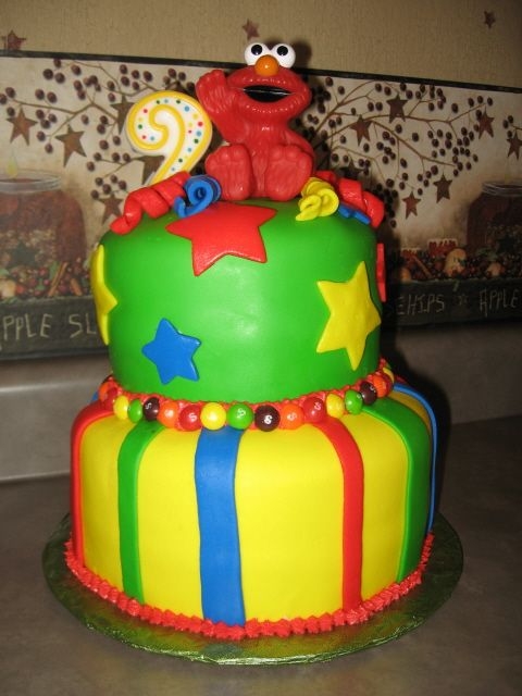 Elmo Cake