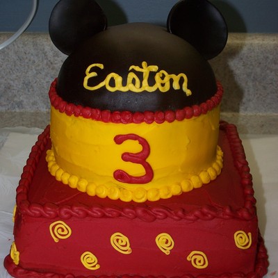 Disney Ears Cake