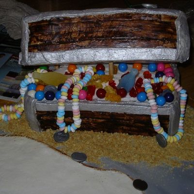 Teasure Chest Cake