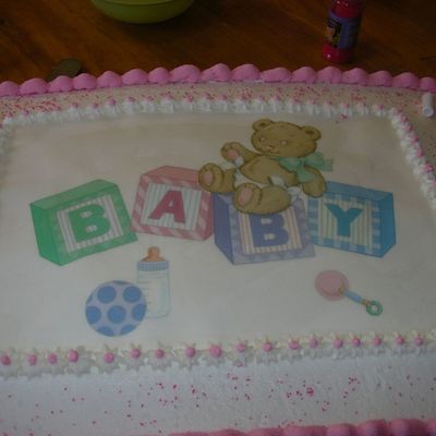 My First Baby Shower Cake