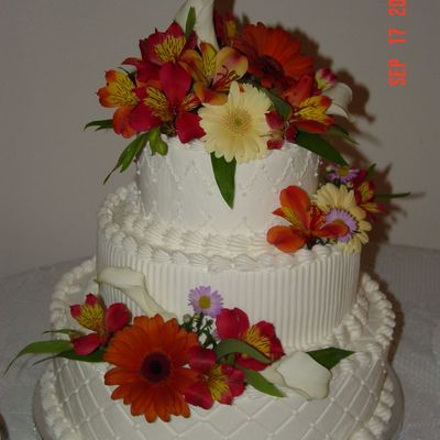 Impression Mats And Fresh Flowers