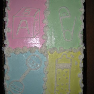 Baby Shower Cake