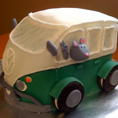 Going Away Vw Mouse Cake