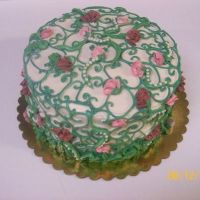 Victorian Floral Cake