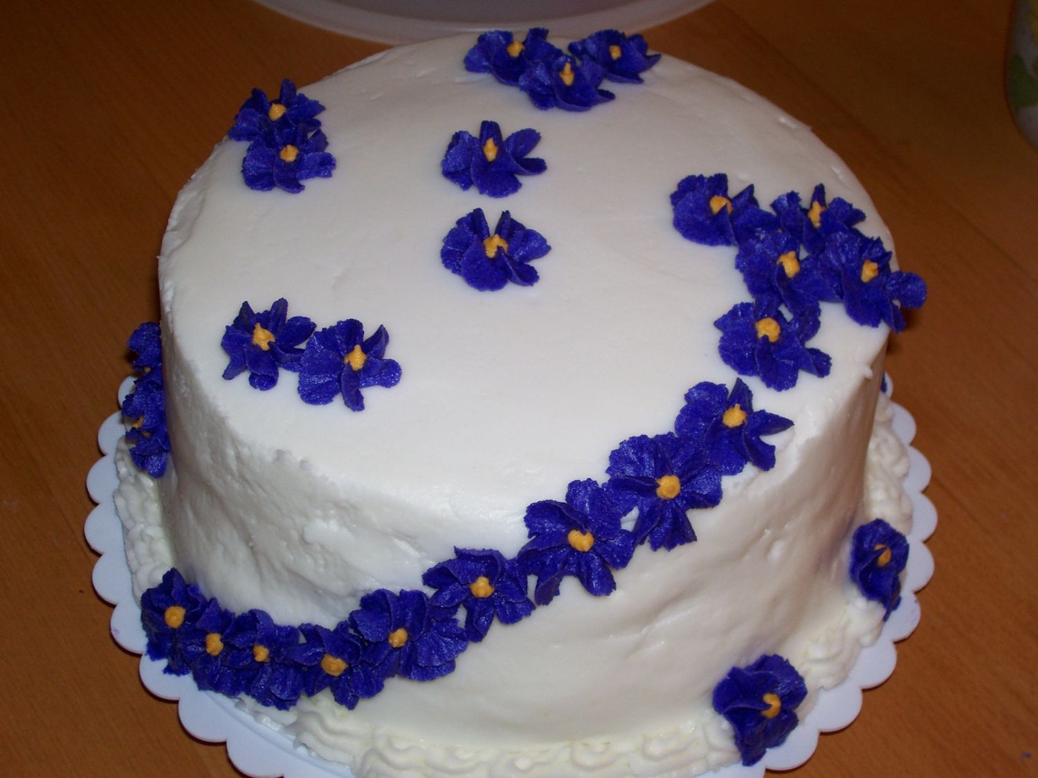 Violet Swirl Flowers