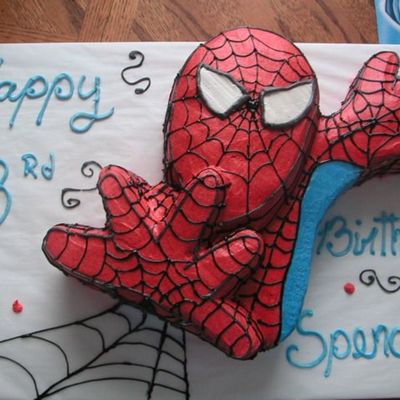 Spiderman Cake