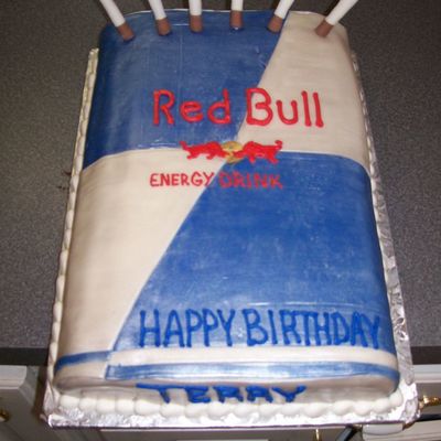 Redbull Cake