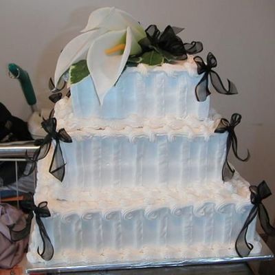 3 Teir Wedding Cake