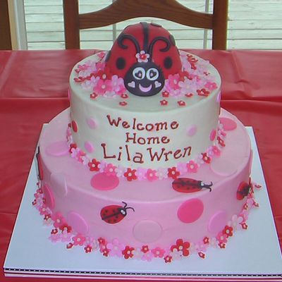 Adoption Shower Cake