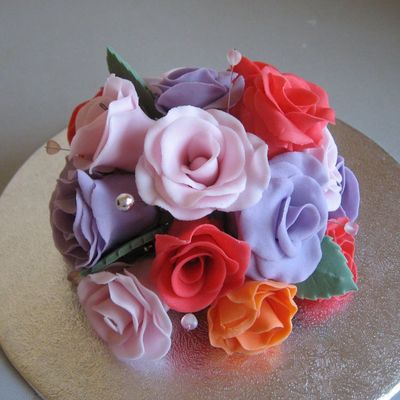 Roses Cake Topper