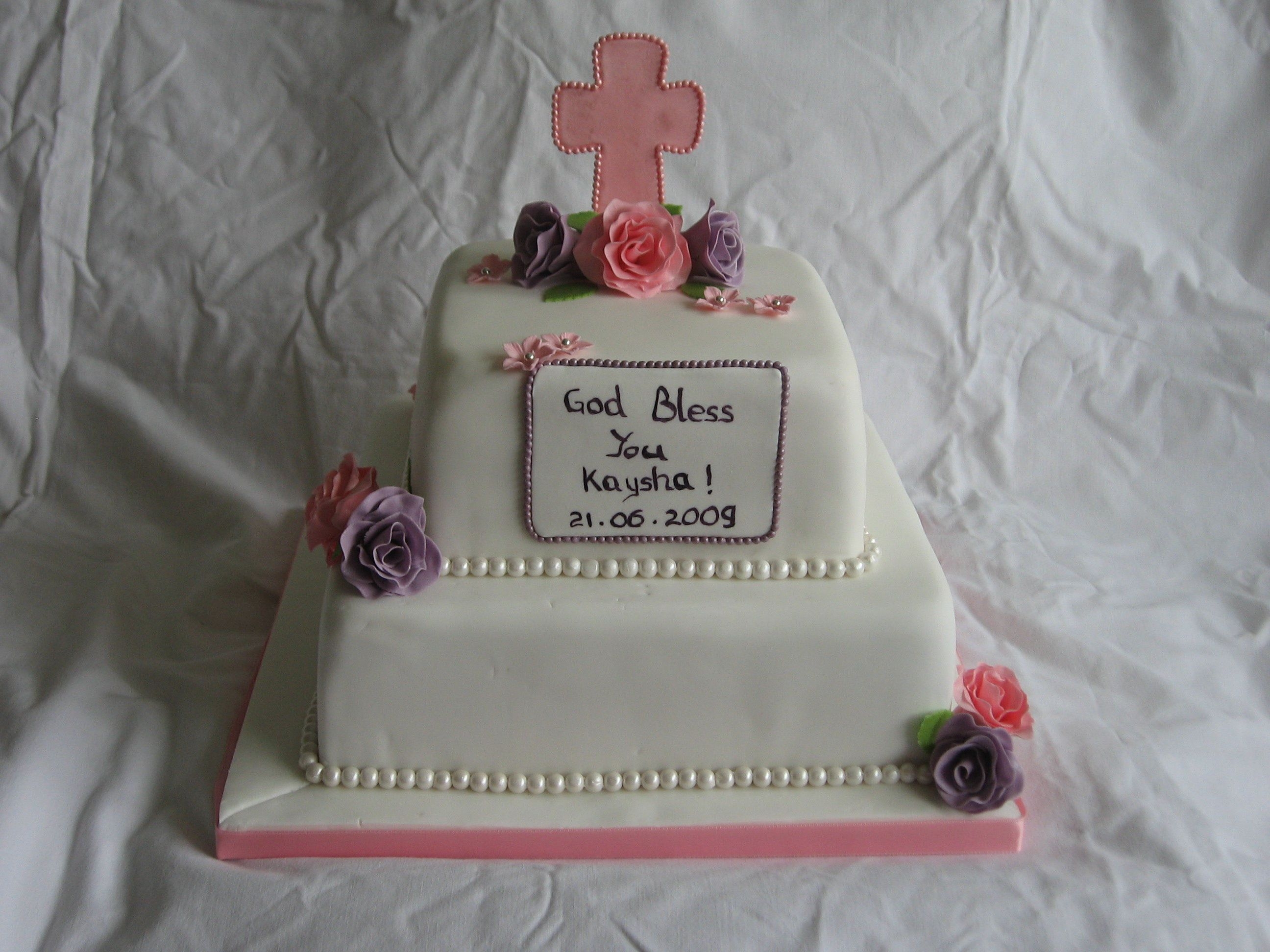 Pink/purple Communion