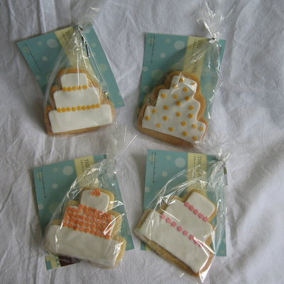Wedding Cake Cookies.