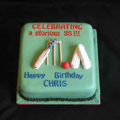 Another Cricket Cake.