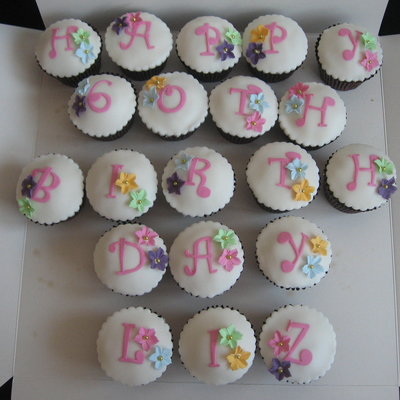 60Th Cupcakes!