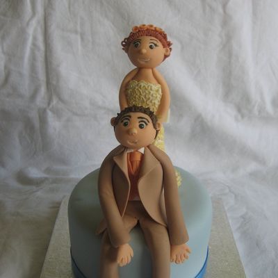 First Bride And Groom.