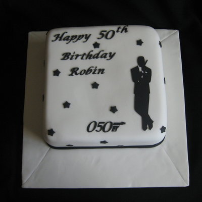 James Bond Themed Cake.