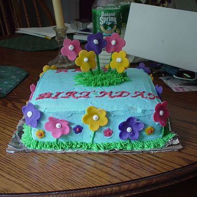 Different View Of My Mum's B-Day Cake