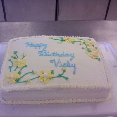 Mrs. Turl's Birthday Cake