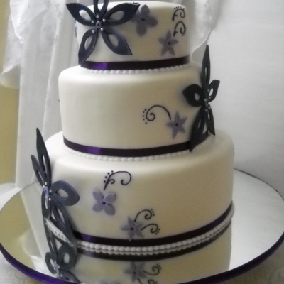 Purple Whimsical Wedding