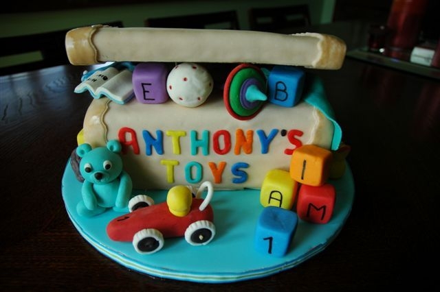 Toy Box Cake