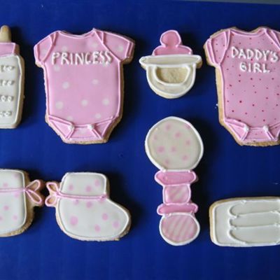 Baby Girl Cookies