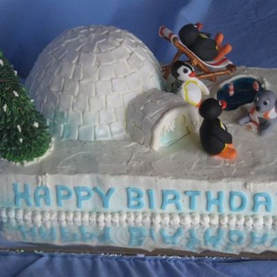 Another View Of Pingu's Pool Party.