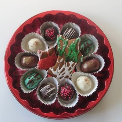Cake Truffle Gift Plate