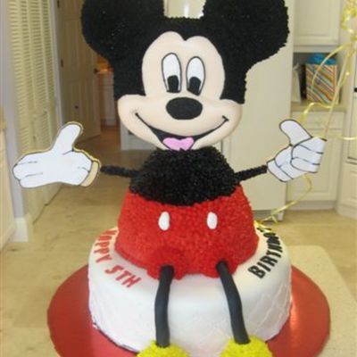 Mickey Mouse Cake.