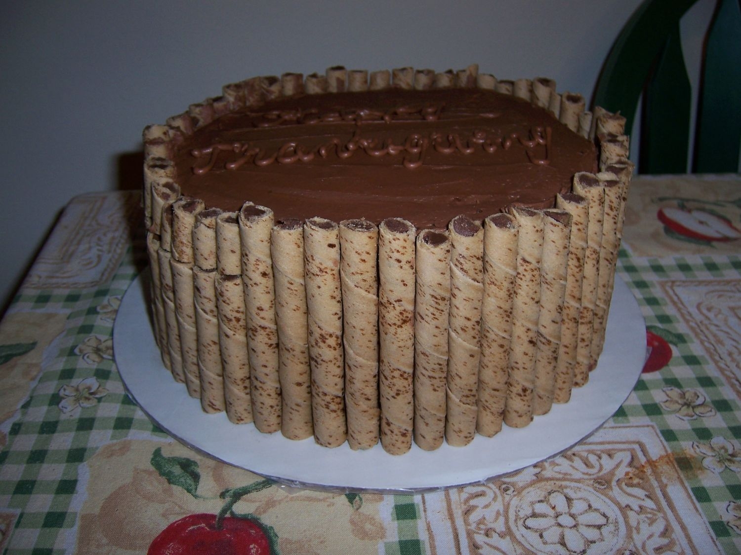 Chocolate Hazlenut Pirouette