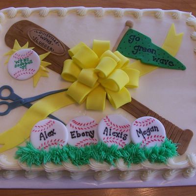 Softball Cake
