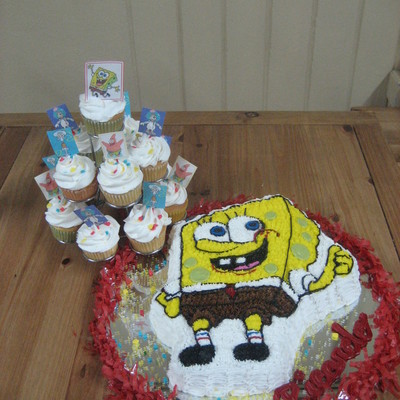Sponde Bob Y Cup Cakes