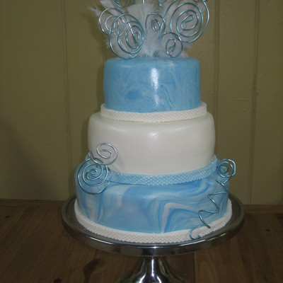 Birthday Cake (Fondant)