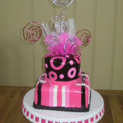 Birthday Cake (Fondant)