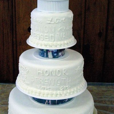 Wedding Re-Dedication Cake