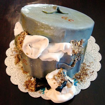 Garbage Can Cake