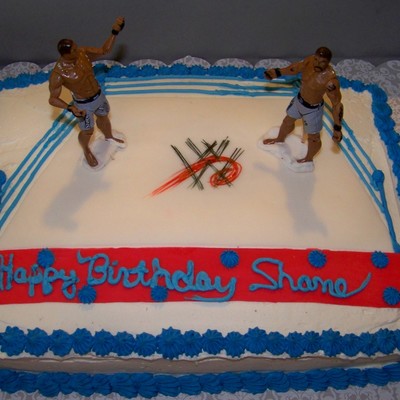 Wrestling Cake