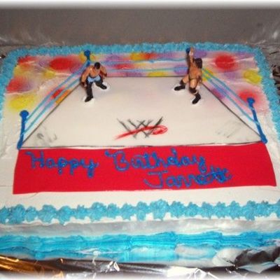 Wrestling Cake