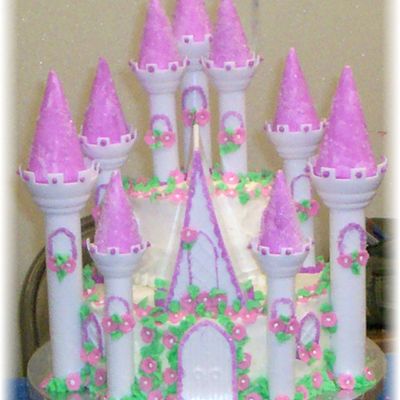 Princess Castle Cake