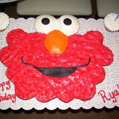 Elmo - Cupcakes