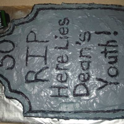 Tombstone Cake