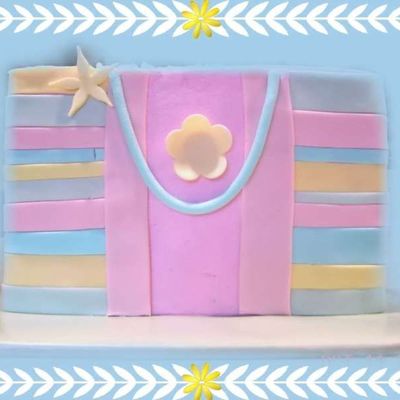 Gift Bag Birthday Cake