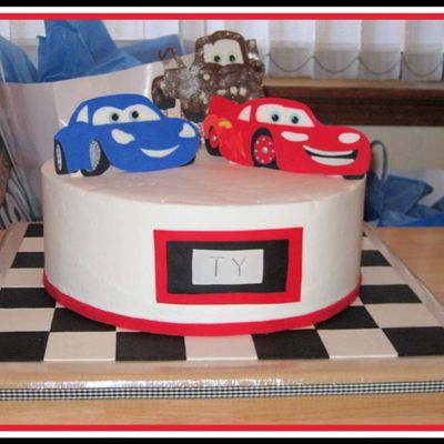 Cars 3Rd Birthday Cake