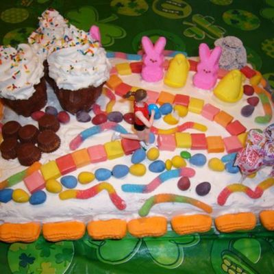 Running Through Candy Land